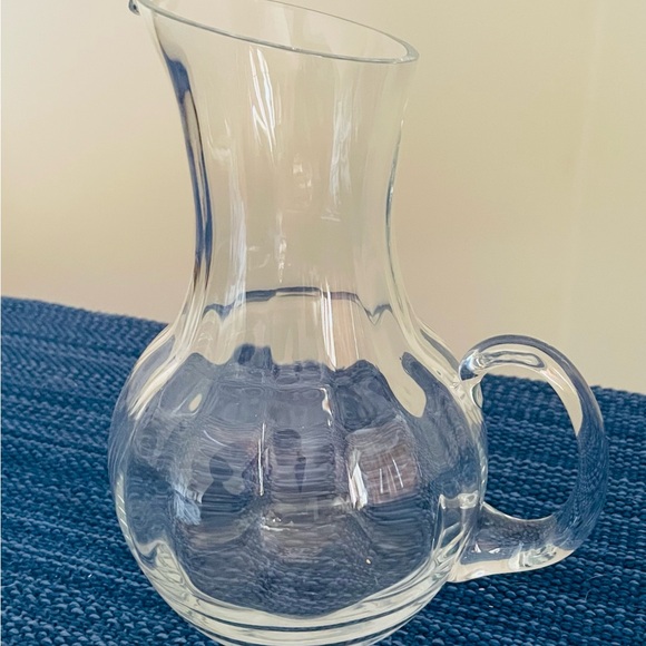 Lovely Lenox Crystal Pitcher - Picture 1 of 4